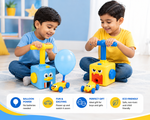 Duck Car Toy, Balloon Powered Car, Kids Learning Toy, Physics Toy, Montessori Toy