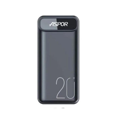 Aspor A396 PD 20000mAh 22.5W Fast Charging Power Bank Portable Charger High Quality