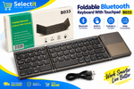 Foldable Bluetooth Keyboard with Touchpad B033