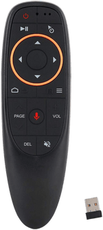 G10S Wireless Air Mouse remote control with voice command for Smart TV and PC gaming