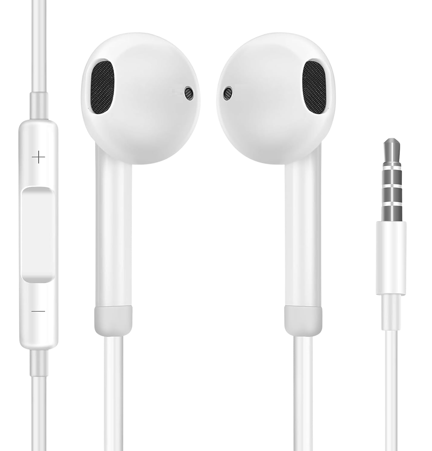 GIONEE original wired earphones with mic 3.5mm stereo bass headset for Android gaming music and calls with comfortable in-ear design