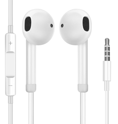 GIONEE Original Wired Earphones with Mic 3.5mm Stereo Bass Headset for Android, Gaming & Music