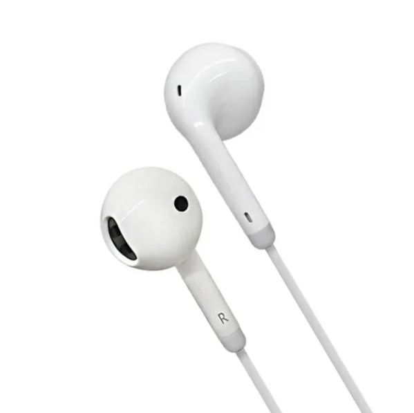 GIONEE original wired earphones with mic 3.5mm stereo bass headset for Android gaming music and calls with comfortable in-ear design