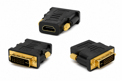 HDMI to DVI Adapter, HDMI Female to DVI Male, DVI Male 24+1,