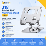 J18 Tablet 360 Degree Aluminum Stand 15cm
