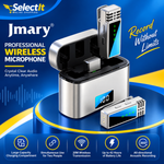 Jmary MW-15 wireless lapel microphone for iPhone video recording