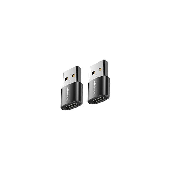 Joyroom S-H152 USB male to Type-C female adapter 2-piece set in black