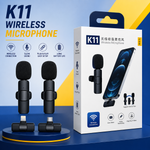 K11 Wireless Microphone, K11 Lavalier Microphone, 2 in 1 Wireless Microphone, Lightning Microphone, Type C Wireless Microphone, iPhone Wireless Microphone, Android WirelessOnline Shopping