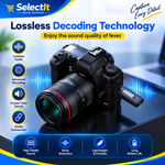 K35 wireless lavalier mic for YouTube TikTok and live streaming
