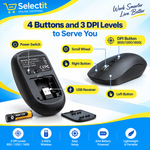 KM100 40P 2.4GHz wireless keyboard and mouse combo