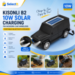 Kisonli B2 10W Portable Wireless Bluetooth Speaker with Solar Charging

