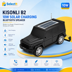 Kisonli B2 Car Design 10W FM Bluetooth Speaker Solar Charging
