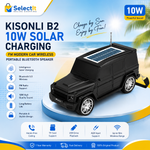 Kisonli B2 Solar Charging Portable FM Wireless Speaker 10W
