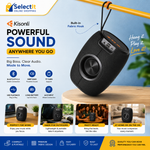 Kisonli K20 10W Wireless DJ Speaker with Bluetooth 5.3 and Deep Bass
