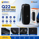 Kisonli Q22 Plus 16W Portable Wireless Speaker with USB TF Card FM AUX
