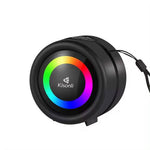 Kisonli S16 TWS DJ Powered Portable Mini FM Radio Speaker with Soft Cord Handle