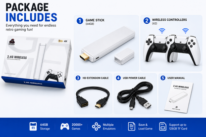 M15 Game Stick Package Contents