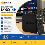 MXQ 4K Android TV Box Quad Core 1GB 8GB Smart Media Player