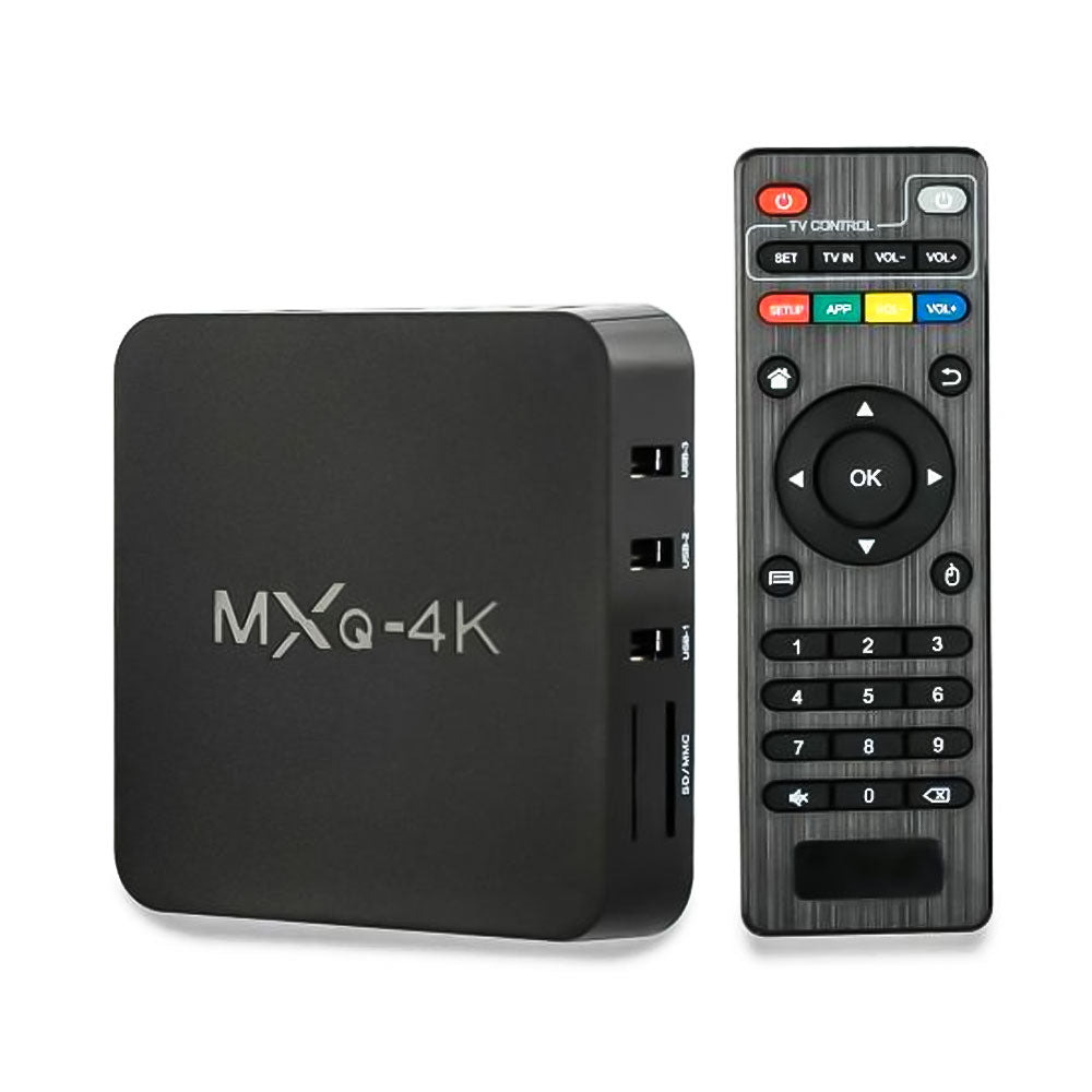 MXQ 4K Smart TV Box Quad Core 1GB 8GB Android TV Box