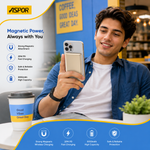 Magnetic Portable Mini 5000mAh Wireless Power Bank PD