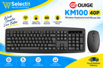 OIJIGE wireless keyboard mouse combo KM100 40P