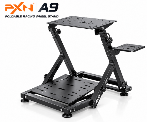 PXN A9 Foldable Racing Wheel Stand – Adjustable Sim Racing Mount