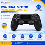 Ps4 Dual Motor Vibration Gamepad Joystick Dualshock Black
