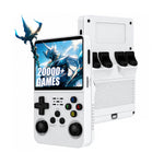 R36S retro handheld video game console with 3.5-inch IPS screen