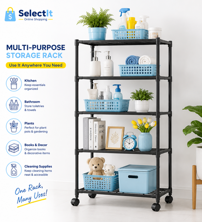 Rotating Kitchen Storage Rack 