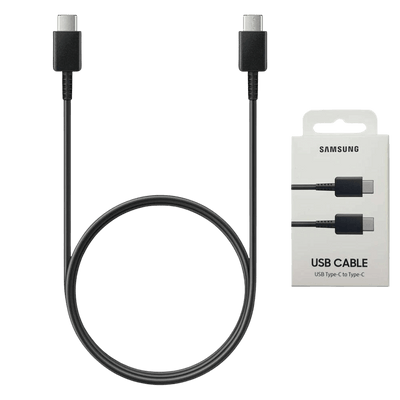 Original Samsung Type-C to Type-C Fast Charging Cable 100CM USB-C Data Cable for Samsung Galaxy & Android Devices