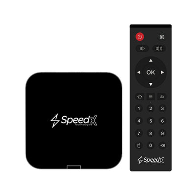 SpeedX Flare A10 4K Android Smart TV Box 2GB RAM 16GB ROM | Quad-Core Android 10 Media Player