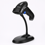 Speed-X 2D wireless barcode scanner with desktop stand
