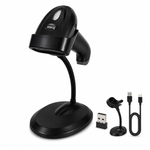 Speed-X 60D 2D wireless barcode scanner with stand
