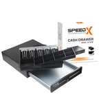 Speed-X Heavy Duty Cash Drawer for Retail and Restaurants