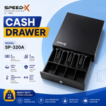 Speed-X SP-320A 4 Bill 5 Coin Cash Drawer