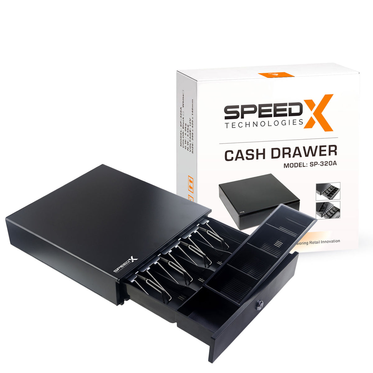 Speed-X SP-320A Cash Drawer for POS System