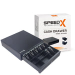 Speed-X SP-340B 7 Bill 4 Coin Cash Drawer