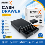 Speed-X SP-340B Heavy Duty POS Cash Drawer