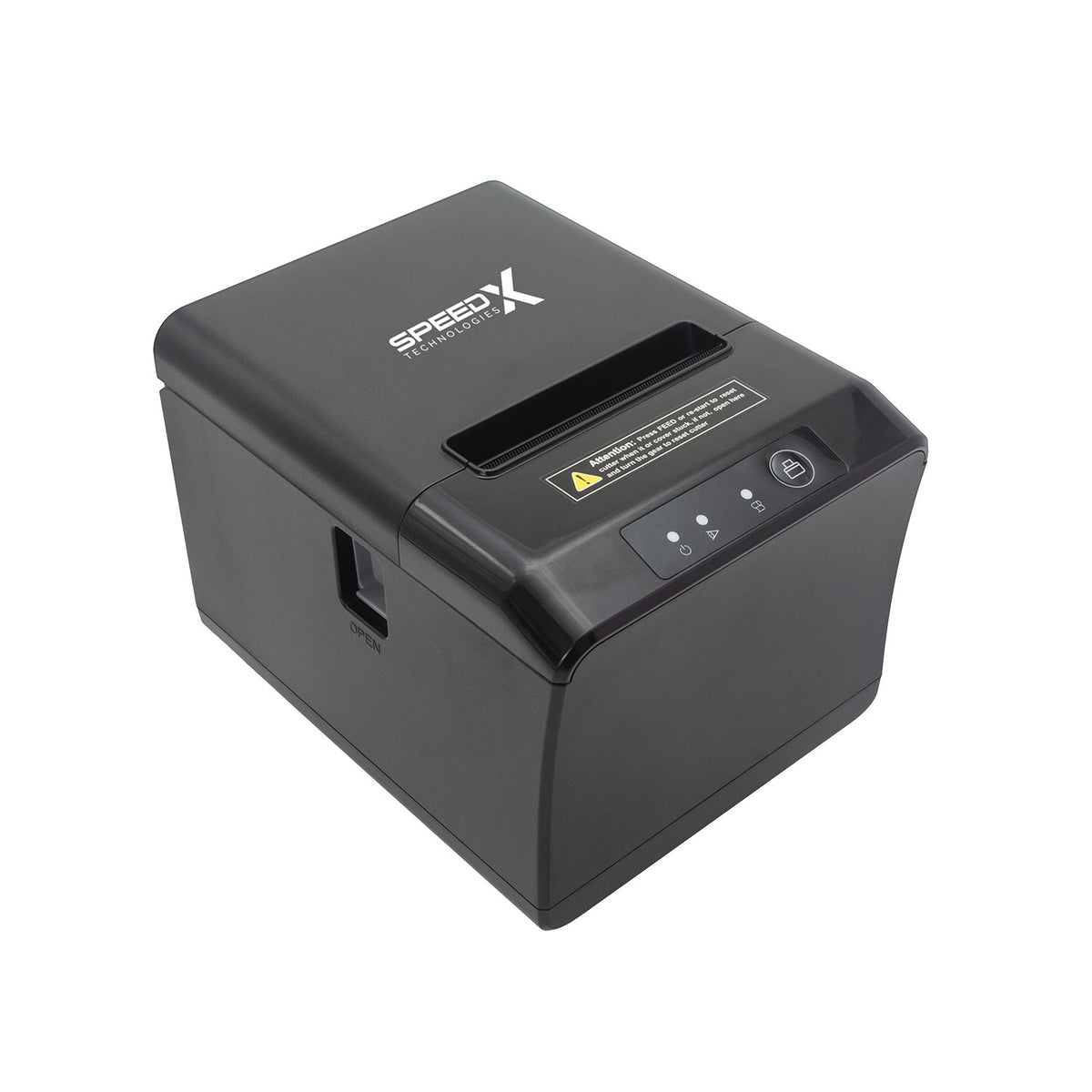 Speed-X SP-350U 80mm USB Thermal Receipt Printer | 300mm/s High-Speed POS Billing Printer with Auto Cutter