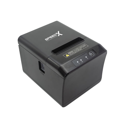 Speed-X SP-350U 80mm USB Thermal Receipt Printer | 300mm/s High-Speed POS Billing Printer with Auto Cutter