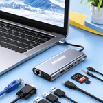 Speed-X SP-TC1101 11-in-1 USB-C Hub with 4K HDMI, VGA & PD Charging