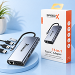  Speed-X SP-TC1101 11-in-1 USB-C Multiport Hub