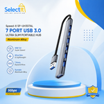 Speed-X SP-UH307AL aluminum alloy portable USB hub
