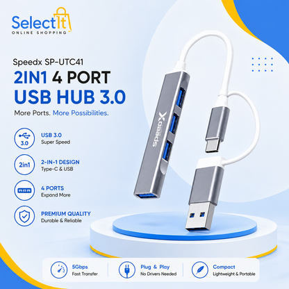 Speed-X SP-UTC41 USB Type-C and USB hub
