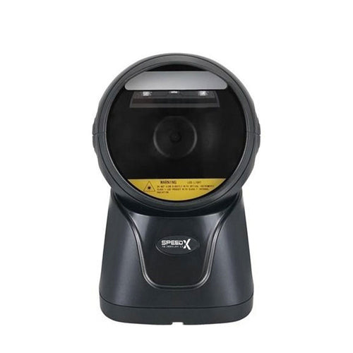 Speed-X 9500 2D Desktop Barcode Scanner | USB Hands-Free QR & Barcode Scanner for POS