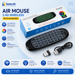 Speedx C120 7 Color Backlight Wireless Air Mouse