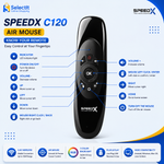 Speedx C120 Android TV Air Mouse Remote Control