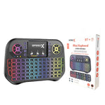 Speedx I10 Mini Wireless Keyboard with Bluetooth Touchpad and RGB Backlight