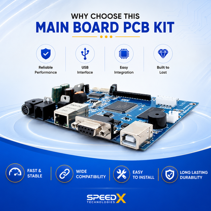 Thermal Printer Main Board PCB Kit USB | POS Printer Replacement Board