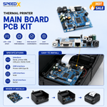 Thermal Printer Main Board PCB Kit with LAN RJ45 and USB ports for universal 58mm and 80mm thermal receipt printer replacement
